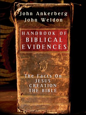cover image of Handbook of Biblical Evidences